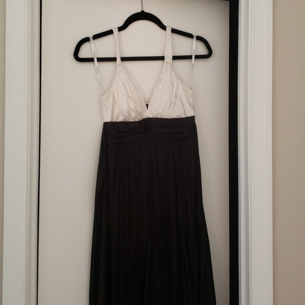 Party dress white and black.